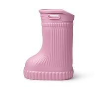 Boot Foot Spa Bath with Massage Nodules,Large Basin to Soak,Deep Calf Soaking Tub for Relaxation & Pain Relief (Pink,L)
