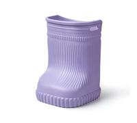 Boot Foot Spa Bath with Massage Nodules,Large Basin to Soak,Deep Calf Soaking Tub for Relaxation & Pain Relief (Purple,S)