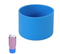 Boot for 14 oz Stanley Cups, Silicone Boot for Stanley Quencher 14 Ounces, Bottom Protector Accessory for 14oz Stanley's Tumbler (Azure, 14 Ounces)
