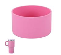 Boot for 14 oz Stanley Cups, Silicone Boot for Stanley Quencher 14 Ounces, Bottom Protector Accessory for 14oz Stanley's Tumbler (Peony, 14 Ounces)