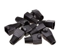 Boot for RJ45 Ethernet Network Cables BLACK [10 Pack]