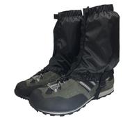 Boot Gaiters | Black Windproof Boot Cover,Skiing Leg Cover,For Skiing Hiking Winter Mountaineering Climbing Trail Running Walking Sports Fishing
