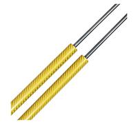 Boot Gas Spring For Clio IV K9K Hatchback 2012-2019 473MM Lift Supports Gas Spring Tailgate Boot Shock Absorbers Qty(2) Trunk Struts Liftgate Shock Damper(Yellow Carbon Fiber)