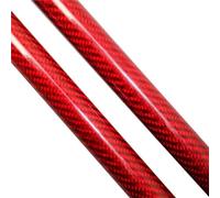 Boot Gas Spring Struts Automatic Open Struts With Pop Springs For BMW 1 Series F20 Hatchback Boot Shock Dampers Cylinders Supports Tailgate Boot Gas(Red Carbon Fiber)