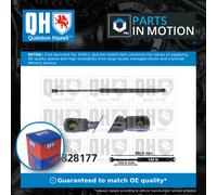 Boot Gas Strut (for glass only) QTS828177 Quinton Hazell Spring Lift Tailgate