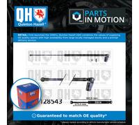 Boot Gas Strut Left QTS128543 Quinton Hazell Spring Lift Tailgate Rear B1287F25
