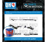 Boot Gas Strut Left QTS840293 Quinton Hazell Spring Lift Tailgate Rear Quality