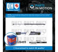 Boot Gas Strut QTS128499 Quinton Hazell Spring Lift Tailgate Rear 51241947096