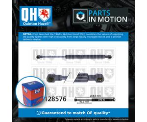 Boot Gas Strut QTS128576 Quinton Hazell Spring Lift Tailgate Rear 60651067 New