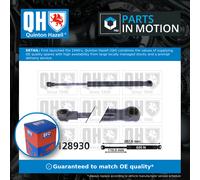 Boot Gas Strut QTS128930 Quinton Hazell Spring Lift Tailgate Rear 6L5827550B New