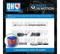 Boot Gas Strut QTS128958 Quinton Hazell Spring Lift Tailgate Rear 904504F110 New