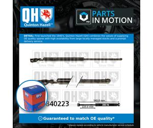 Boot Gas Strut Right QTS840223 Quinton Hazell Spring Lift Tailgate Rear Quality