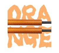 Boot Gas Struts 2Pieces For Chevrolet For Camaro For 5th Gen For Coupe 2009-2015 WITH SPRING Trunk Boot Gas Struts Lift Support(ORANGE CARBON FIBER)