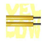 Boot Gas Struts 2Pieces For Chevrolet For Camaro For 5th Gen For Coupe 2009-2015 WITH SPRING Trunk Boot Gas Struts Lift Support(YELLOW CARBON FIBER)