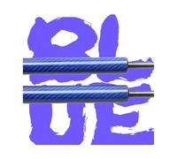 Boot Gas Struts 2Pieces For Chevrolet For Camaro For 5th Gen For Coupe 2009-2015 WITH SPRING Trunk Boot Gas Struts Lift Support(BLUE CARBON FIBER)