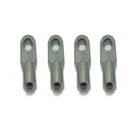 Boot Gas Struts 4Pcs M8/M6 Universal 10mm Rear Boot Front Bonnet Gas Strut End Fitting Connector Ball Pin Joint Valve Spring Screw Shock Strut(4pcs-Inner 6mm)