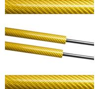 Boot Gas Struts Rear Tailgate Hatch Lift Support Gas Struts Spring Carbon Fiber Damper Rods For Great For Wall For Haval For Hover H3 H5 X200 X240 2005-2012 Trunk Lift Support(Yellow carbon fiber)