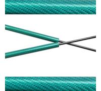 Boot Gas Struts Rear Tailgate Hatch Lift Support Gas Struts Spring Carbon Fiber Damper Rods For Great For Wall For Haval For Hover H3 H5 X200 X240 2005-2012 Trunk Lift Support(Green carbon fiber)