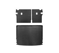 Boot Liner Cargo Mats TPE Cargo Liner 2nd Row Backrest Mat For Hyundai For Kona 2024 2025 2026 Gas/EV Trunk Back Seat Cover Protector