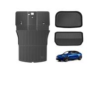 Boot Liner Floor For Tesla TPE Trunk Mat For Model 3 Y Highland 2021-2026 Four Seasons Waterproof Non-slip Car Floor Mat(MY 2021-24 3PCS)