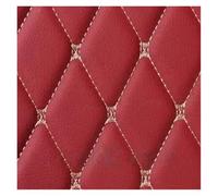 Boot Liner Floor For Toyota For RAV 4 2009-2022 Car Accessories Carpet PU Leather Customized Car Trunk Mat Car Floor Mat(Red wine,RAV 4 2013-2019)
