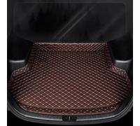 Boot Liner for Hyundai Tucson N Line 2022-2025, PU Leather Waterproof All-weather Protection Tailored Cargo Mat Anti-slip Durable Heavy Duty Car Rear Trunk Protector Tray,Brown