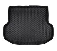 Boot Liner for Mercedes-Benz EQB 2022-2025 Custom Fit High-Edge Heavy Duty All-Weather Car Boot Mat for Grocery Shopping Black,Black background with black lines