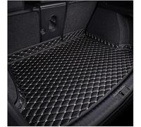 Boot Liner for Peugeot 4008 2012-2017, Heavy Duty PU Leather Car Boot Mat, Waterproof Anti-Slip Cargo Liner, All Weather Protection Trunk Tray Accessory, Diamond Quilted,Black-Beige