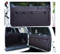 Boot Liner For Toyota For Land For Cruiser For Prado 150 2010-2018 Cargo Rear Trunk Tailgate Tail Gate Door Mat Cover Floor Carpet Mud Boot Liner Protector(Red)