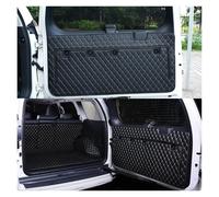 Boot Liner For Toyota For Land For Cruiser For Prado 150 2010-2018 Cargo Rear Trunk Tailgate Tail Gate Door Mat Cover Floor Carpet Mud Boot Liner Protector(Black)