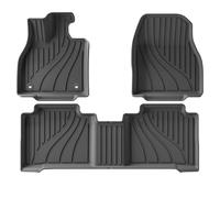 Boot Liner LHD For Subaru For Solterra For Toyota For BZ4X 2023-2025 TPE 3D Car Floor Mats Cargo Liner Trunk/Backrest Pad Car Floor Mat Protector(LHD 3PCS)