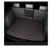 Boot Liner Mat For Lincoln For Navigator For Aviator For Corsair 2020-2022 Striped Leather Car Trunk Mat Rear Trunk Protector Pad(Black red4,2018-2022 1)