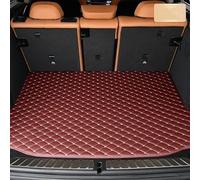 Boot Liner Mat Waterproof Custom Diamond Leather Car Trunk Mat For ALFA For ROMEO For Stelvio For Giulia For Mito 147 159 Car Trunk Liner Mat(WINE RED)
