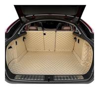 Boot Mat Cargo Mat Compatible Fit For SantaFe 5-seat 2013-2018 Trunk Mat Cargo Liners Boot Liner(Beige)