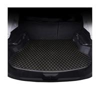 Boot Mat Custom Car Trunk Mats Fit For JAC JS4 2021-2026 Leather Cargo Liner Car Mat Accessories Boot Liner(Black Yellow)