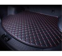 Boot Mat for Dacia Sandero Stepway 3rd Gen 2nd Gen 2012-2025,Leather Boot Liner,Car Protection Interior High Side,Red-A