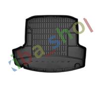 BOOT MAT REAR MATERIAL TPE 1 PCS COLOUR BLACK FITS SKODA OCTAVIA III LIFTBACK