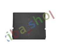 BOOT MAT REAR TPE 1 PCS COLOUR BLACK 7 PLACES FOLDABLE 3RD SEAT ROW WITHOUT