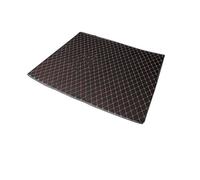 Boot Mat Universal Car Trunk Mats Auto Vehicles Cargo Liner Carpets Interior Products Rugs Covers Automobiles Boot Liner(Black with red,120x95cm)