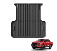 Boot Mats Boot Tray Protector For Toyota For Hilux For Revo 2015-2022 Truck Bed Tailgate Mat Rear Trunk Protective Pad Liner Cargo Accessories(Trunk pad 1PCS)