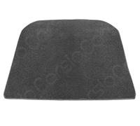 Boot Mats for Audi TT Boot Mat 2014 Onwards - 1 Piece Set Car Mats UK-Made Tailored Fit Carpet Floor Mats Full Coverage Compatible Accessory Black Trim