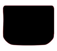 Boot Mats for Audi TT Boot Mat 2014 Onwards - 1 Piece Set Car Mats UK-Made Tailored Fit Carpet Floor Mats Full Coverage Compatible Accessory Red Trim