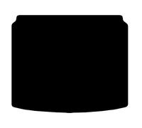 Boot Mats for MG MG5 EV Long Range 2021+ Onwards Upper Car Mats UK-Made Tailored Fit Carpet Floor Mats Full Coverage Compatible Accessory Black Trim
