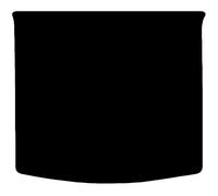 Boot Mats for Mitsubishi Outlander PHEV Mk3 2014+ Onwards Car Mats UK-Made Tailored Fit Carpet Floor Mats Full Coverage Compatible Accessory Black Trim