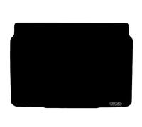 Boot Mats for Vauxhall Corsa F & Peugeot 208 MK2 2019+ Onwards Car Mats UK-Made Tailored Fit Carpet Floor Mats Full Coverage Compatible Accessory Black Trim
