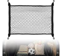 Boot Net for Audi Q2 Q3 Q5 Q7 Q8 S1 S3 S4 S5 S6 S7 S8 SQ5 TT 1 Pack | Cargo Net Car Luggage Mesh Storage Elastic Trailer Bungee Cord Vehicle Accessory Trunk Organiser Travel Tidying Pouch