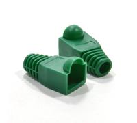 kenable Boot RJ45 Cat 5e 5mm Ethernet Network Cables Green [10 Pack]