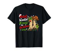 Boot Scootin' Around The Christmas Tree Country Western T-Shirt