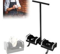 Boot Scraper Tool with Three-Sided Hard Brushes, Effective Mud Remover for Farms, Ranches, and Gardening Workplaces