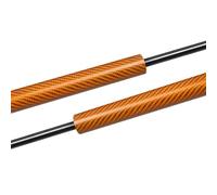 Boot Shock Lift Support For Kuga For Escape 2013-2018 Front Hood Bonnet Gas Struts Lift Support Springs Hydraulic Damper(Orange carbon fiber)